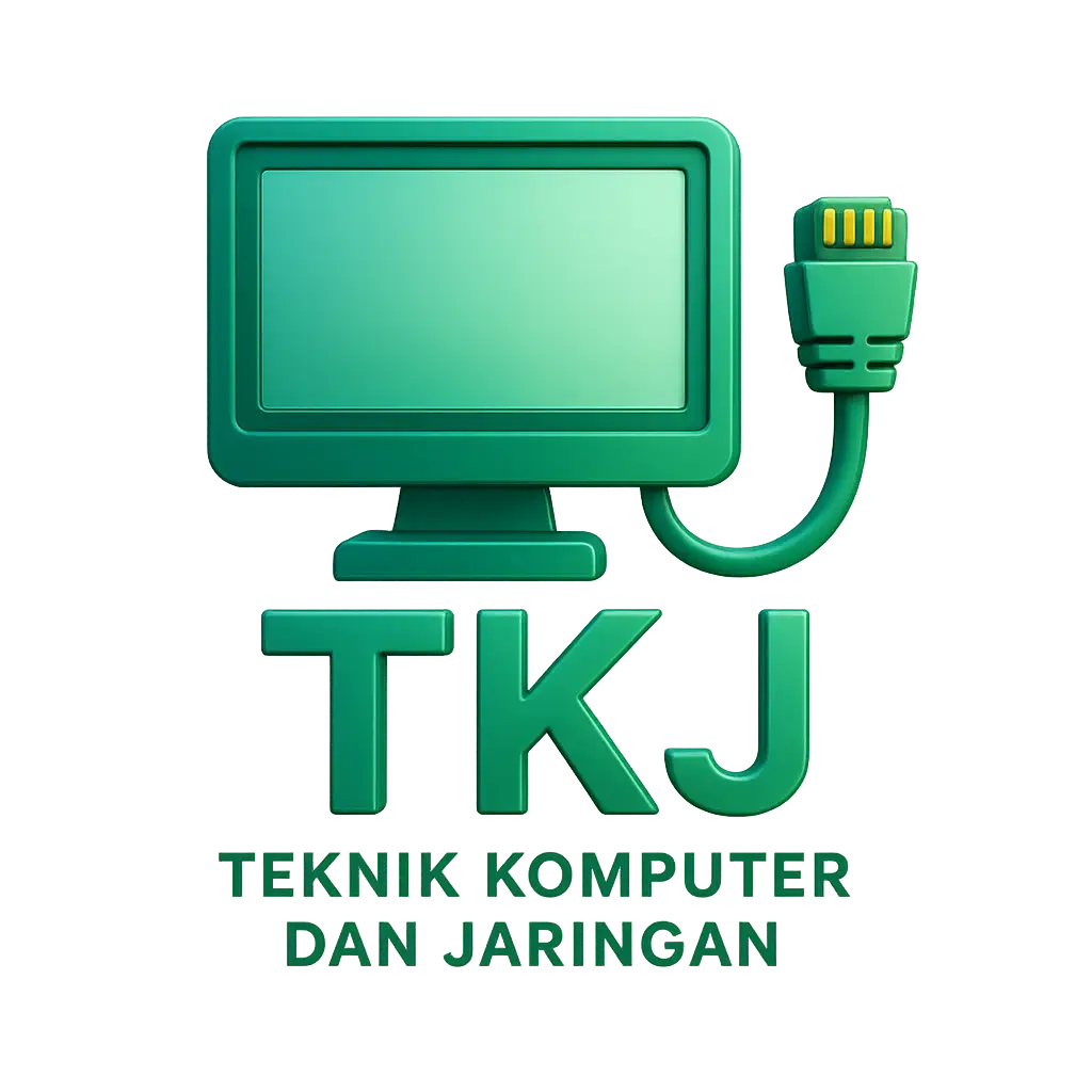 Logo TKJ Teknik Komputer dan Jaringan