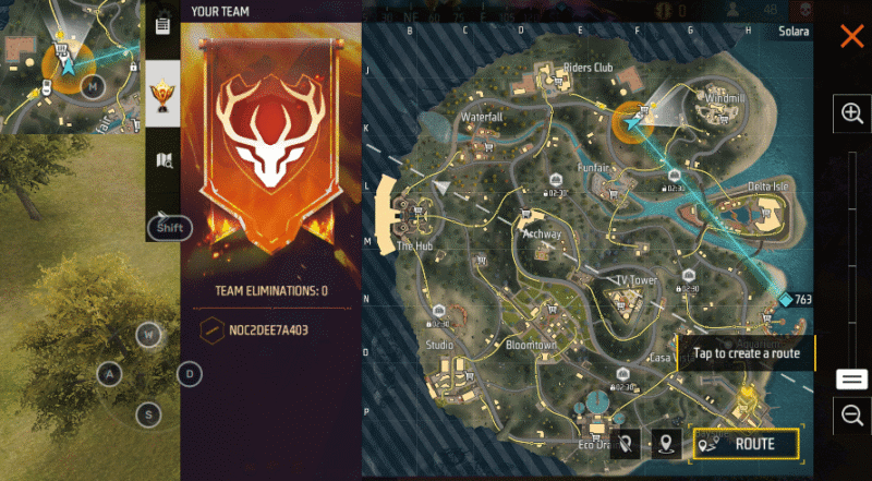 Pehami MAP atau Peta di Game Free Fire