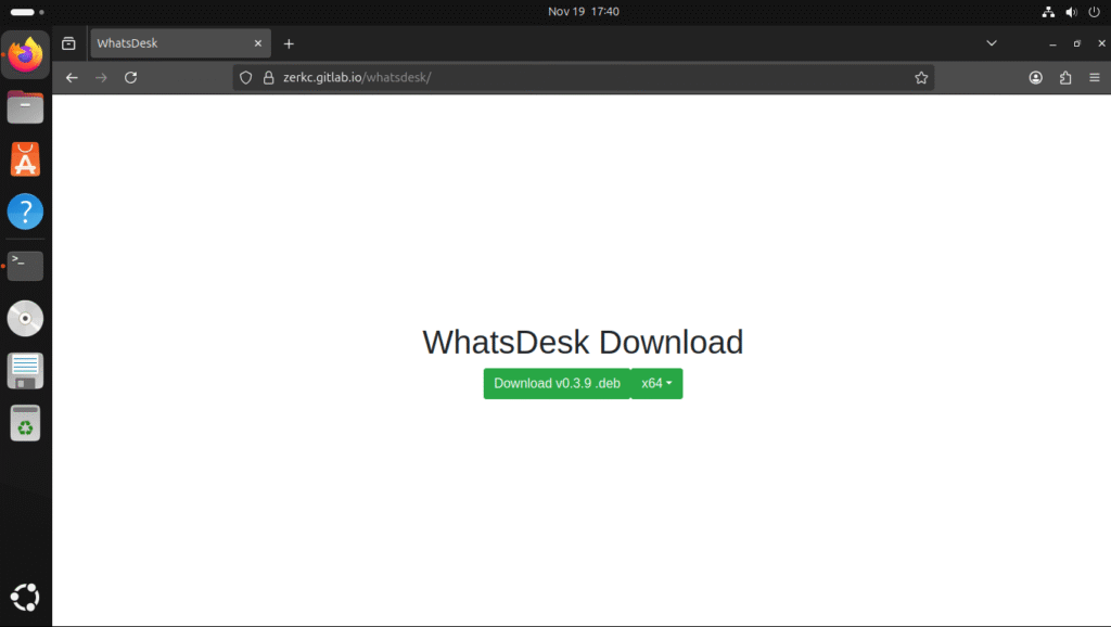 Download WhatsApp Untuk di Linux
