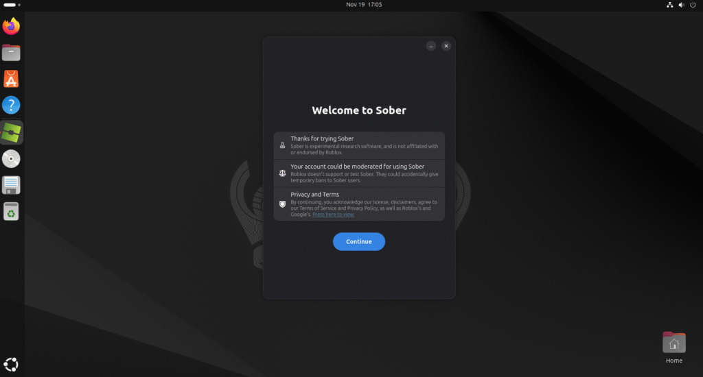 Roblox Linux Install Sober