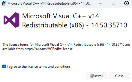 Visual C++ Redistributable Runtime All-in-One