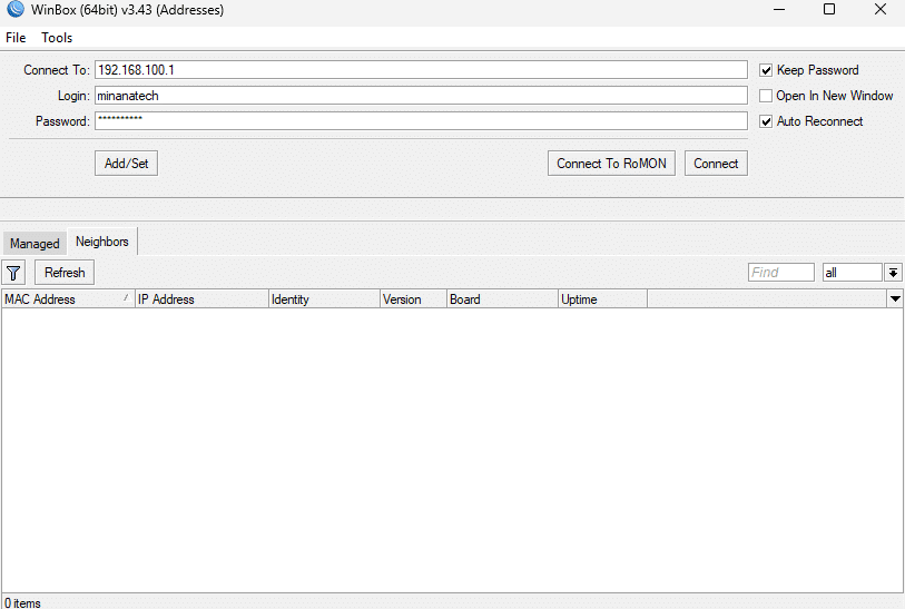 WinBox MikroTik untuk MacOS, Linux, dan Windows versi Terbaru