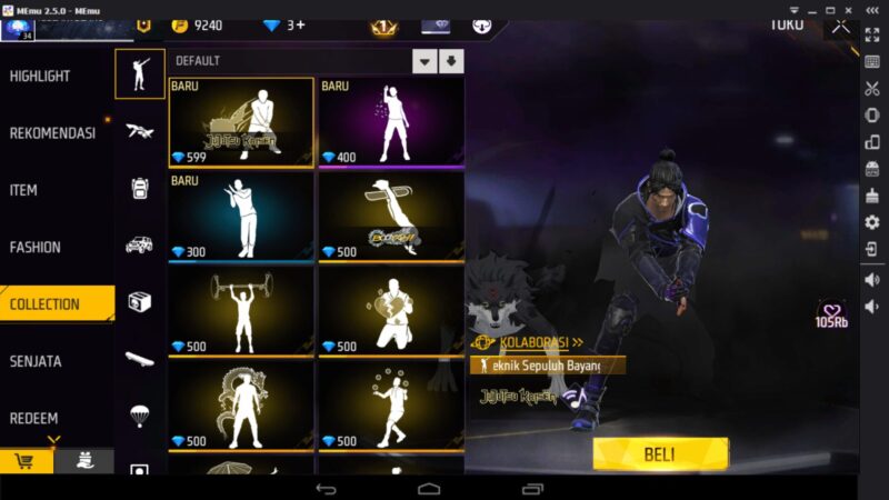 Memu Play Main FF berasa Ringan di Windows pake Emulator ini