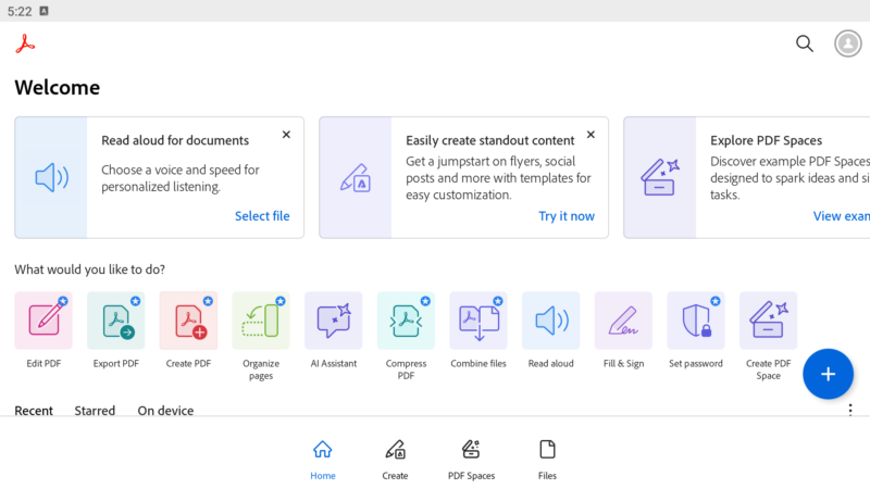 Fitur konversi dokumen di Adobe Acrobat Reader dengan standar PDF resmi dan akurat