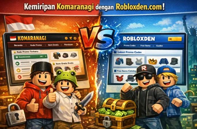 Persamaan antara Komaranagi dan Robloxden