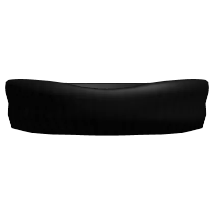 Black Scarf Neck