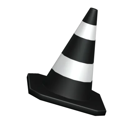 Black Traffic Cone