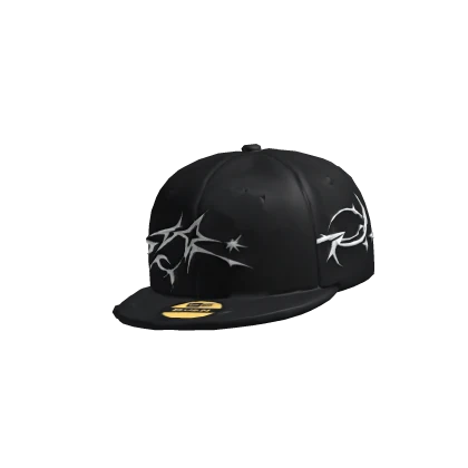 Black & White Y2K Cap