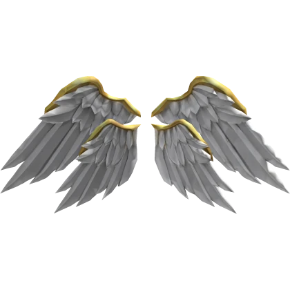 Divine Golden Angel Wings