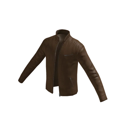 Leather Jacket Brown