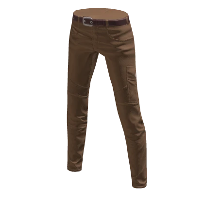 Motorcycle Pants Brown