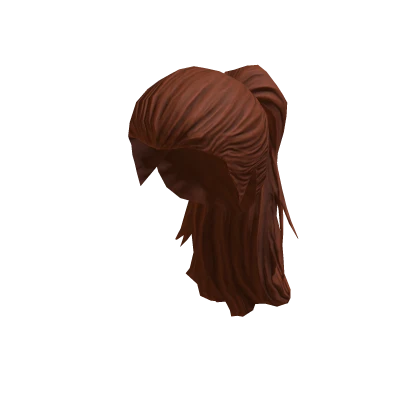 Pony Tail Red, aksesori rambut gratis di katalog Roblox