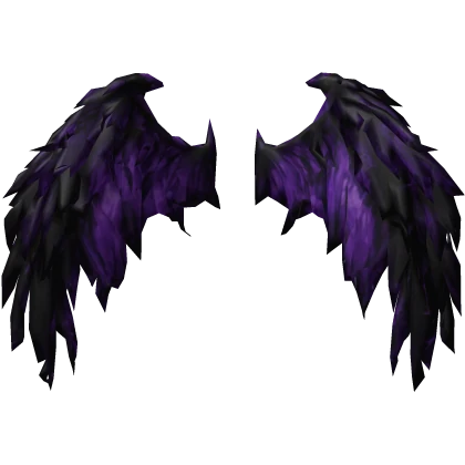 Purple Fallen Wings