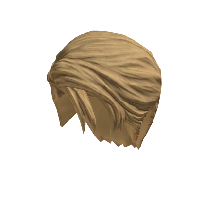 Short and Sleek Blonde, aksesori rambut gratis di katalog Roblox