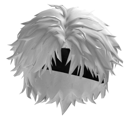White Bandage Wolf Hair