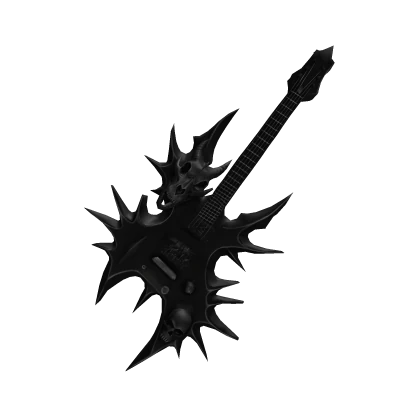 Y2K Black Guitar
